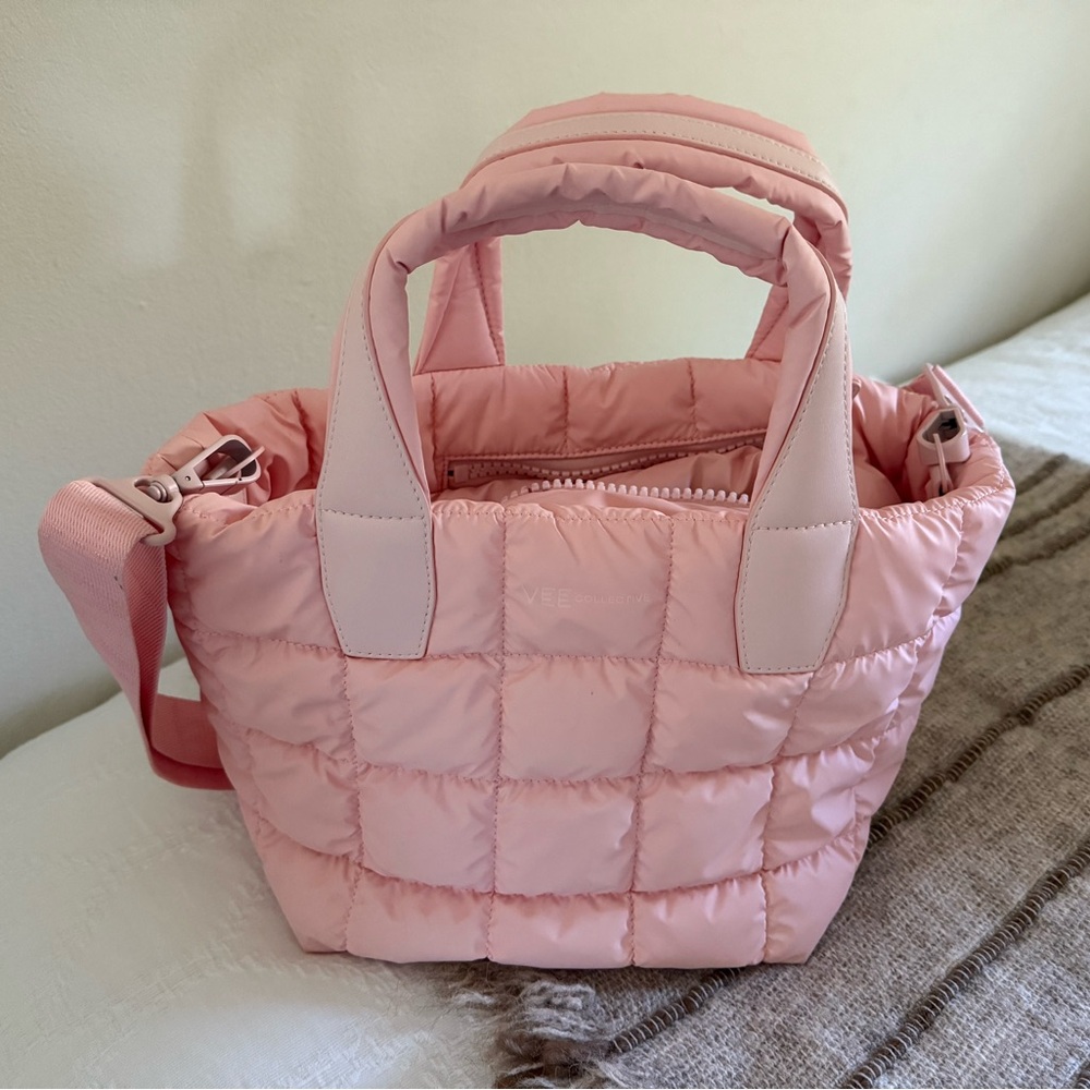Vee Collective Pink Porter Tote Bag small